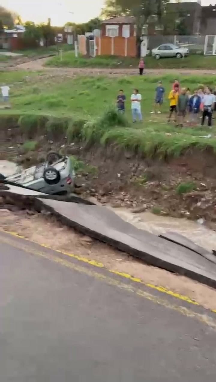 Lo que dejó el fuerte temporal en Bahía Blanca