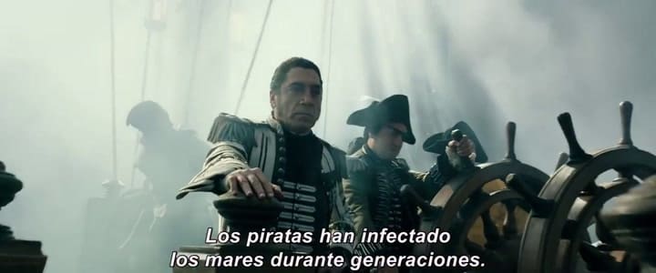 Trailer de Piratas del Caribe: La venganza de Salazar