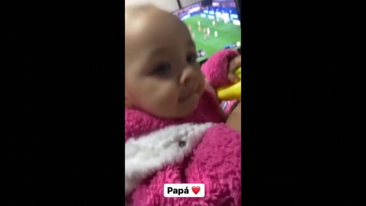 L-Gante compartió las primeras palabras de Jamaica, su hija