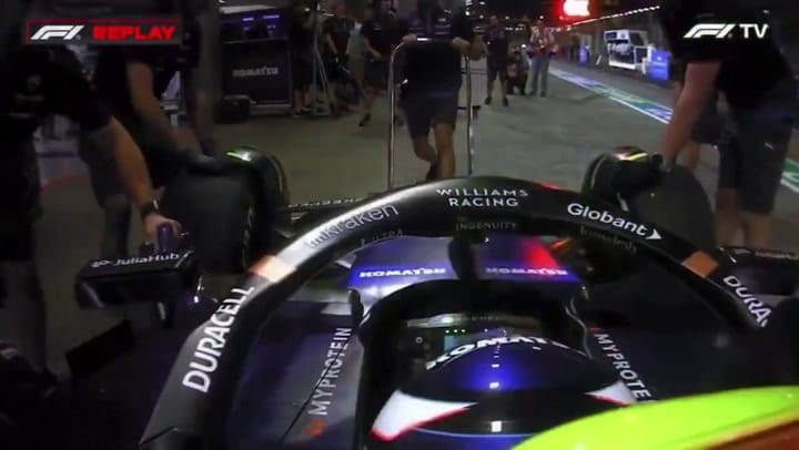 El día que Colapinto entró por error al boxes de Alpine