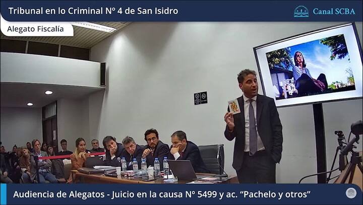 El fiscal Patricio Ferrari pidió prisión perpertua para Nicolas Pachelo
