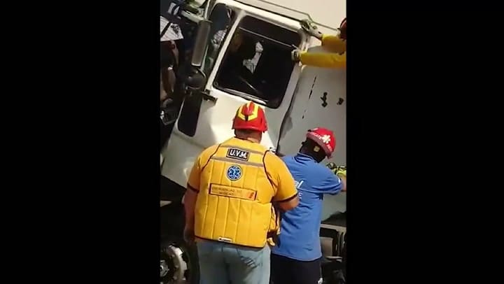 Choque en cadena