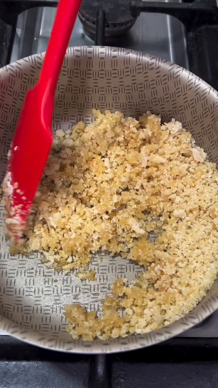 Receta del postre mágico de polenta