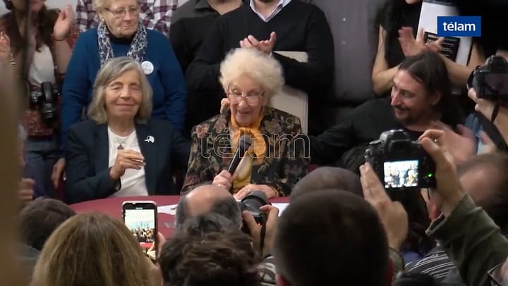 Las Abuelas de Plaza de Mayo presentaron al nieto 130