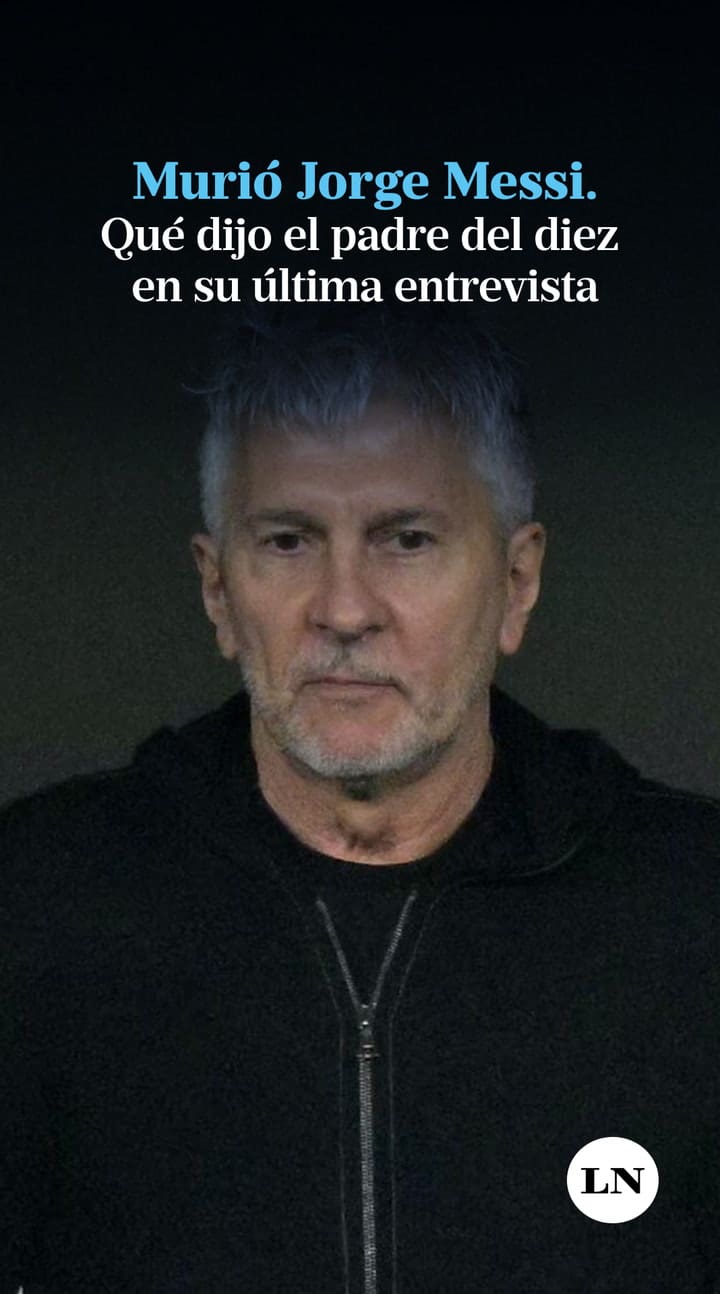 Murió Jorge Messi: qué dijo en la última entrevista que dio