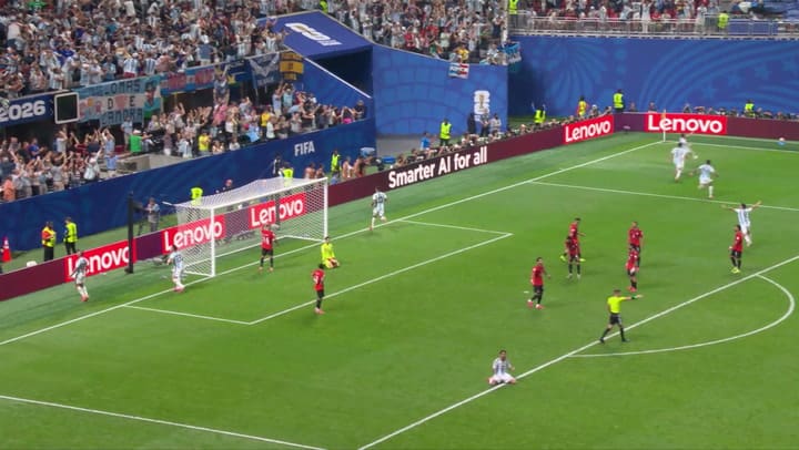 Segundo gol de Argentina