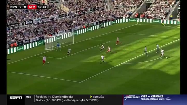 El gol de Julián Álvarez para el Atlético Madrid