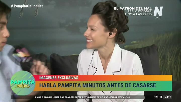 Pampita y su hermano Guillermo se emocionan antes del gran casamiento de la modelo
