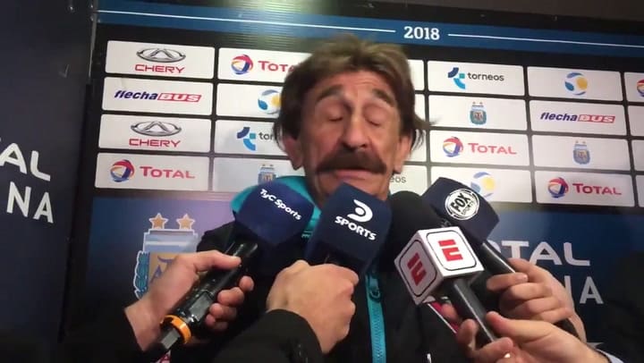 La palabra de Pablo Vicó, DT de Brown, tras ganarle a Independiente – Fuente: Twitter