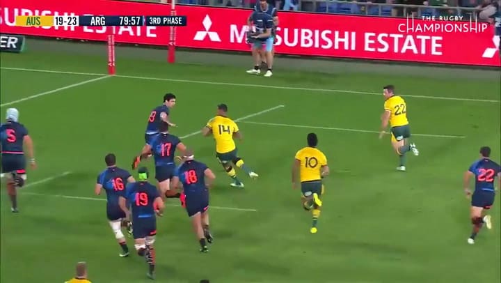 Tomás Lavanini en Los Pumas - Fuente: YouTube