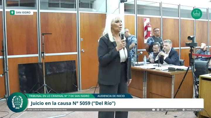 Audiencia de inicio del Caso "Del Río": el testimonio de la abogada defensora
