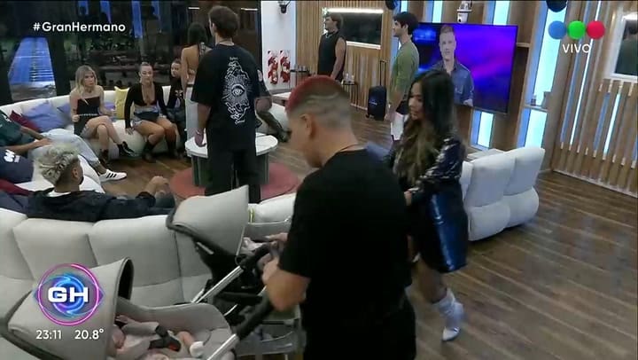 Gran Hermano:Thiago y Daniela volvieron a la casa