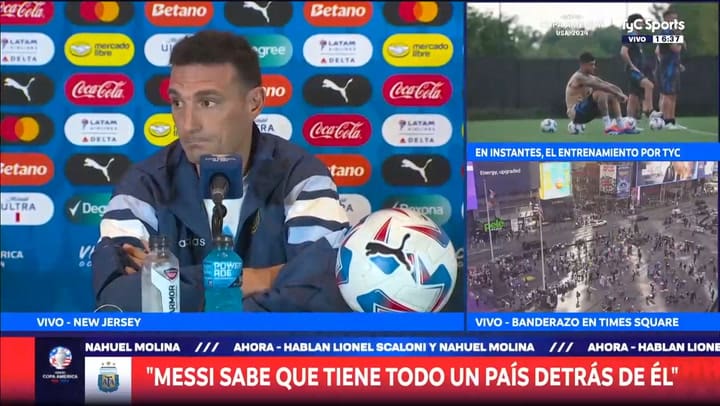 Conferencia Scaloni