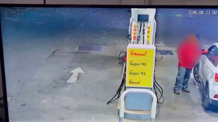 Robo de un vehículo en San Bernardo, Chile