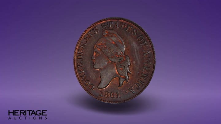 Así se ve un centavo Haseltine Restrike