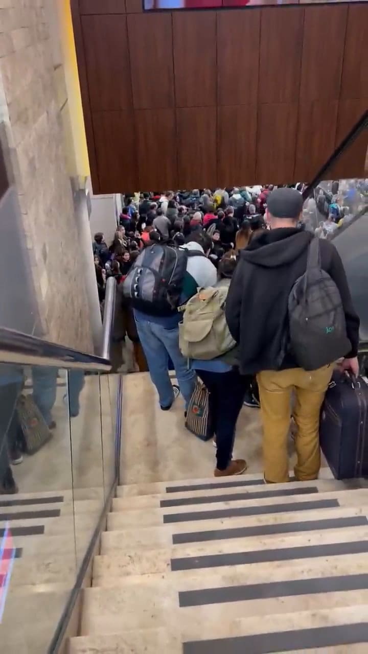 Caos en Aeroparque