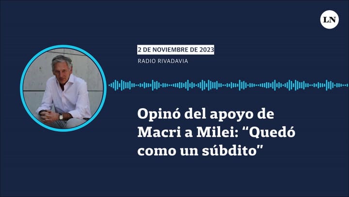 Marcelo Longobardi opinó del apoyo de Mauricio Macri a Javier Milei: “Quedó como un súbdito”