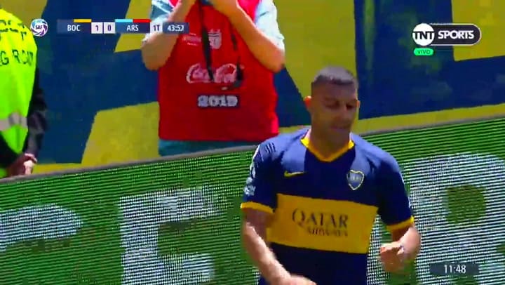 El gol de Ábila