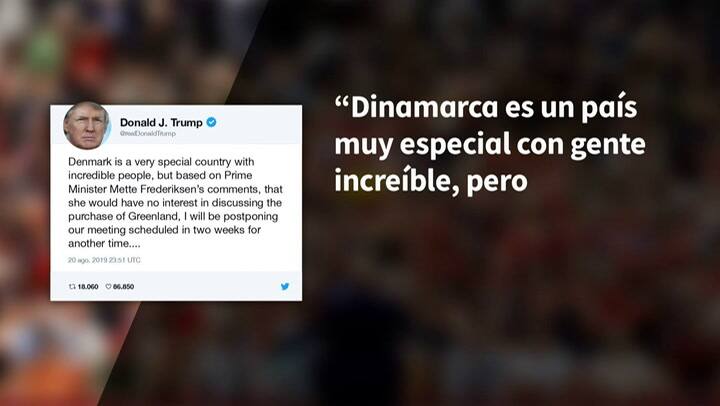 Trump anula viaje a Dinamarca por rechazo a venta de Groenlandia - Fuente: AFP
