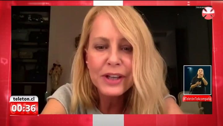 Cecilia Bolocco: 'Estoy en cuarentena desde hace más de un año con mi hijo Máximo' - Fuente: Chilevi