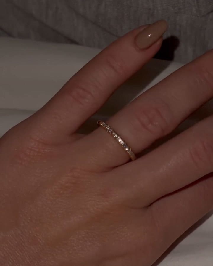 Eugenia De Martino mostró el anillo de compromiso