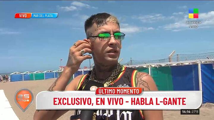 L-Gante rompio el silencio y hablo de su separacion con Wanda Nara