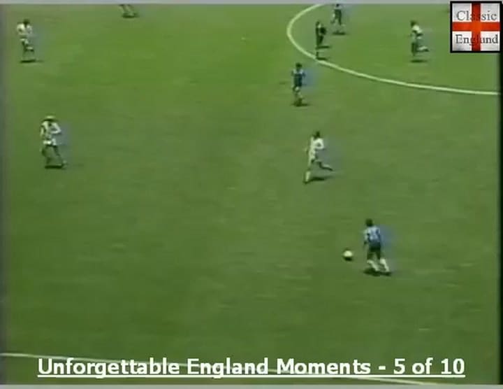 Maradona y el gol de “La mano de Dios”, en 1986