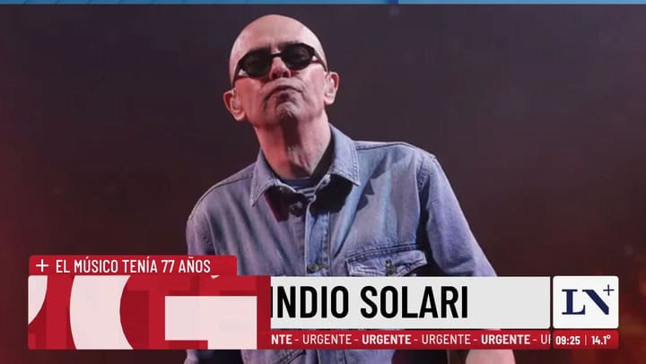 Murio el Indio Solari