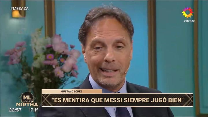 Gustavo Lopez conto cuando se peleo con el papa de Messi