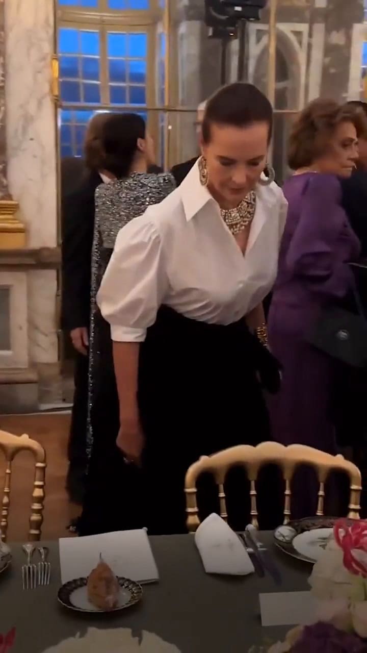 Los invitados de lujo a la cena ofrecida en el Palacio de Versalles