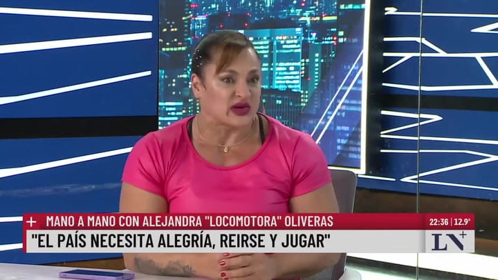 Alejandra "Locomotora" Oliveras: "El deporte salva vidas"