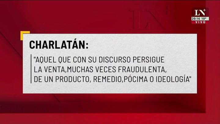 Charlatán, el editorial de Jonatan Viale