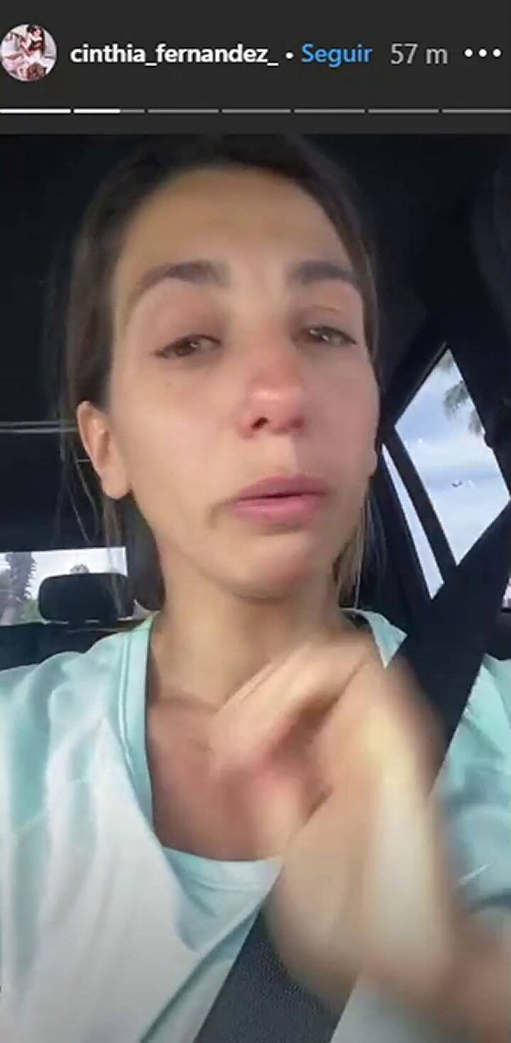 Cinthia Fernández hizo un pedido desesperado en las redes - Fuente: Instagram
