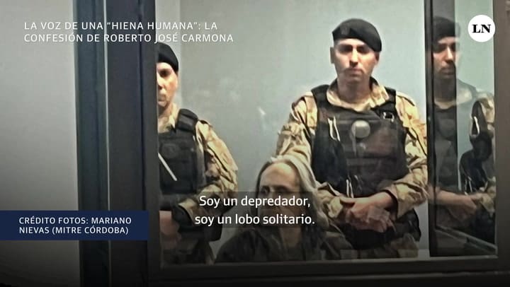 La voz de una “hiena humana”: la confesión de Roberto José Carmona