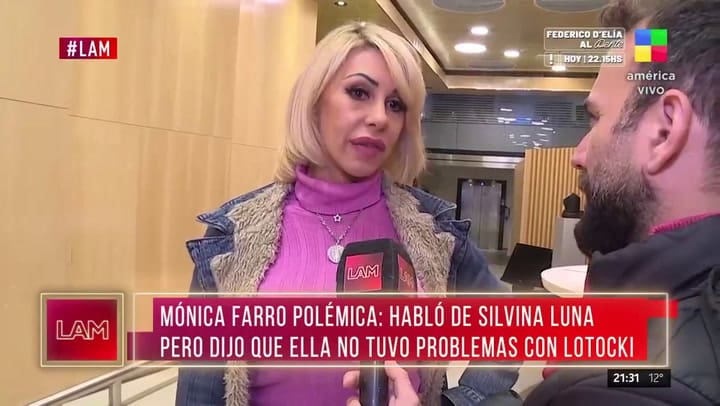 Mónica Farro habló de Aníbal Lotocki: 'No puedo hablar mal porque mi experiencia personal es buena'