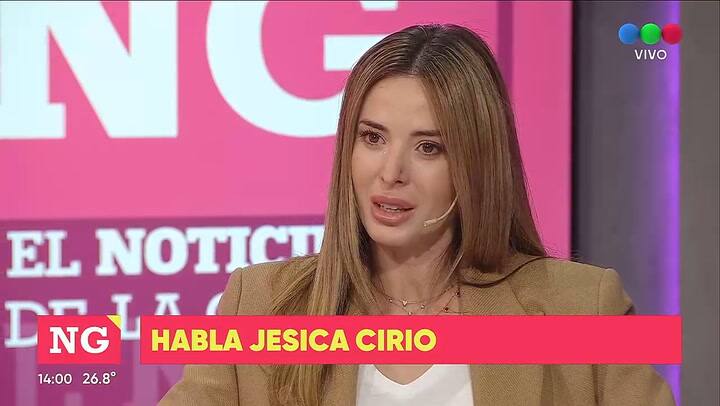 Jesica Cirio se quebro al hablar de la familia