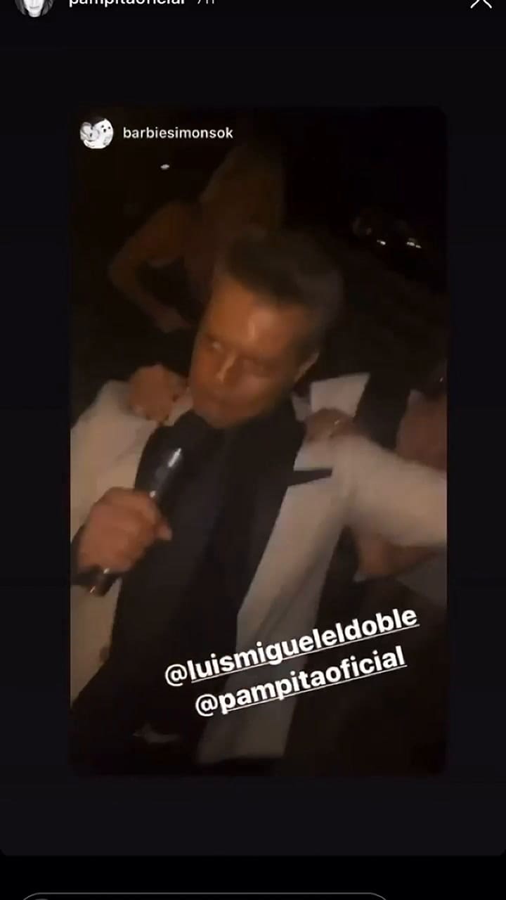 La noche soltera de Pampita - Fuente: Instagram pampifanpage