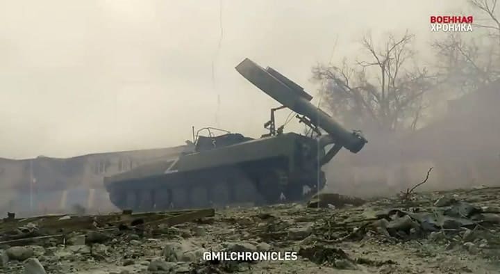 El UR-77 'Meteorito' en acción