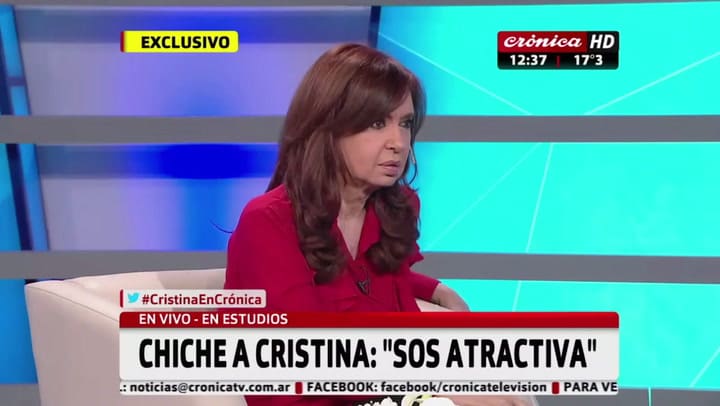 Chiche Gelblung en un mano a mano con Cristina Kirchner