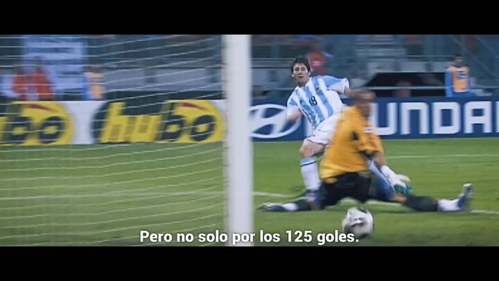 El video emotivo de AFA para Lionel Messi