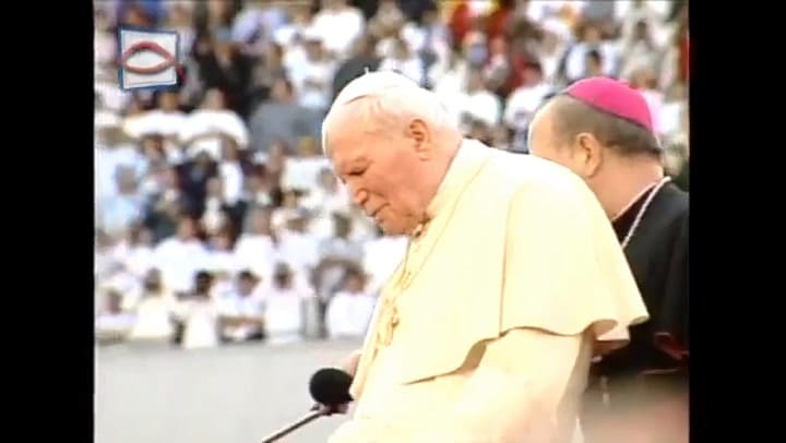 La visita de Juan Pablo II
