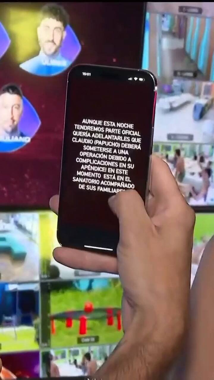 Se confirmó la salida de Papucho de Gran Hermano