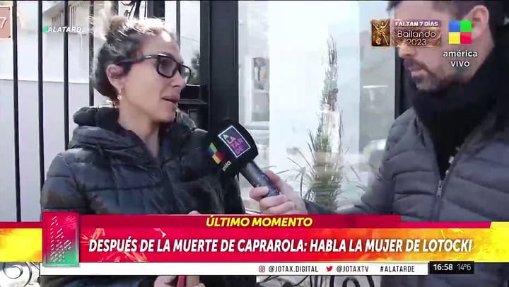 María José Favarón habló de la muerte de Mariano Caprarola: 'No falleció con Lotocki'