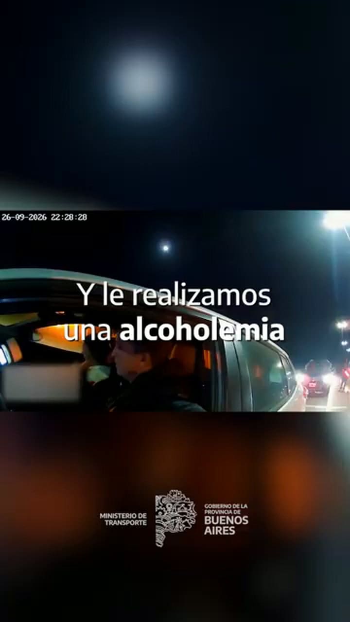 Un funcionario que votó a favor de la Ley de Alcohol Cero dio positivo en un control y se fugó