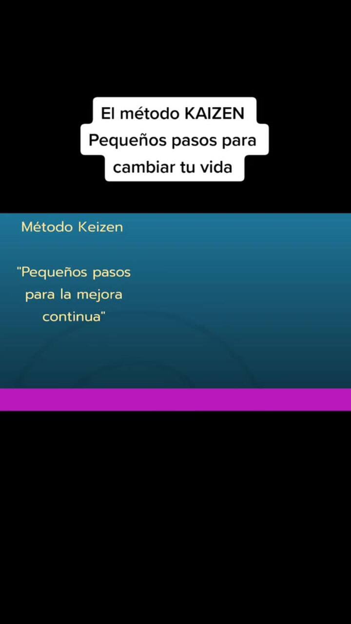 Así es el método Kaizen
