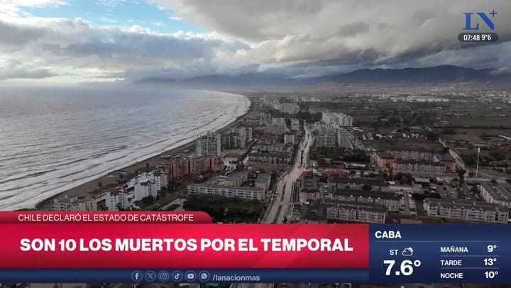 Chile declaro el estado de catastrofe
