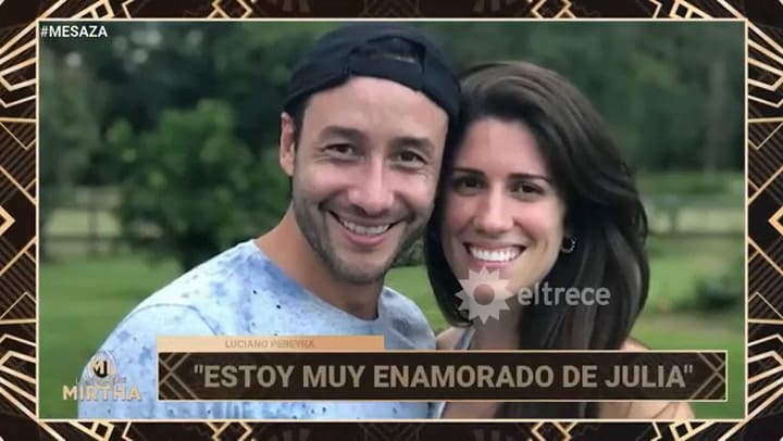 El día que Luciano Pereyra habló de su relación con Julia