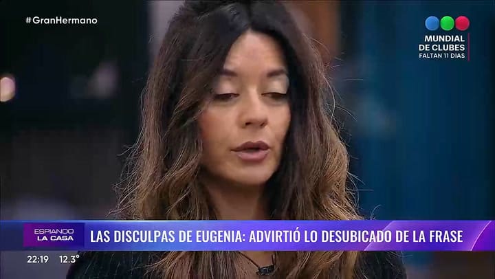 El descargo de Eugenia de Gran Hermano tras mencionar la Tragedia de Los Andes