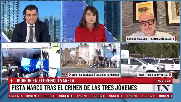 Enrique Prueger, perito criminalista