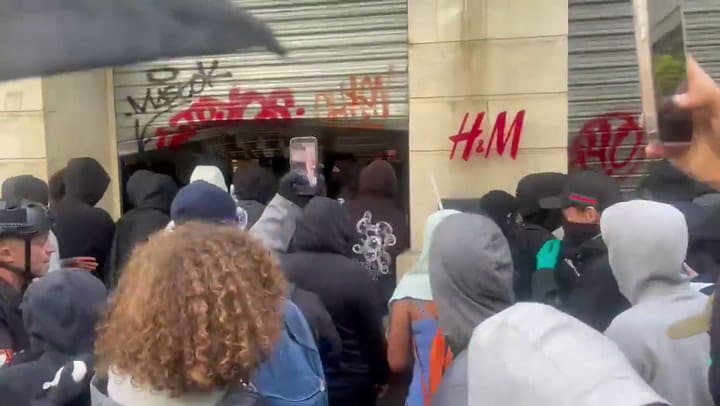 Protestas y disturbios en Francia